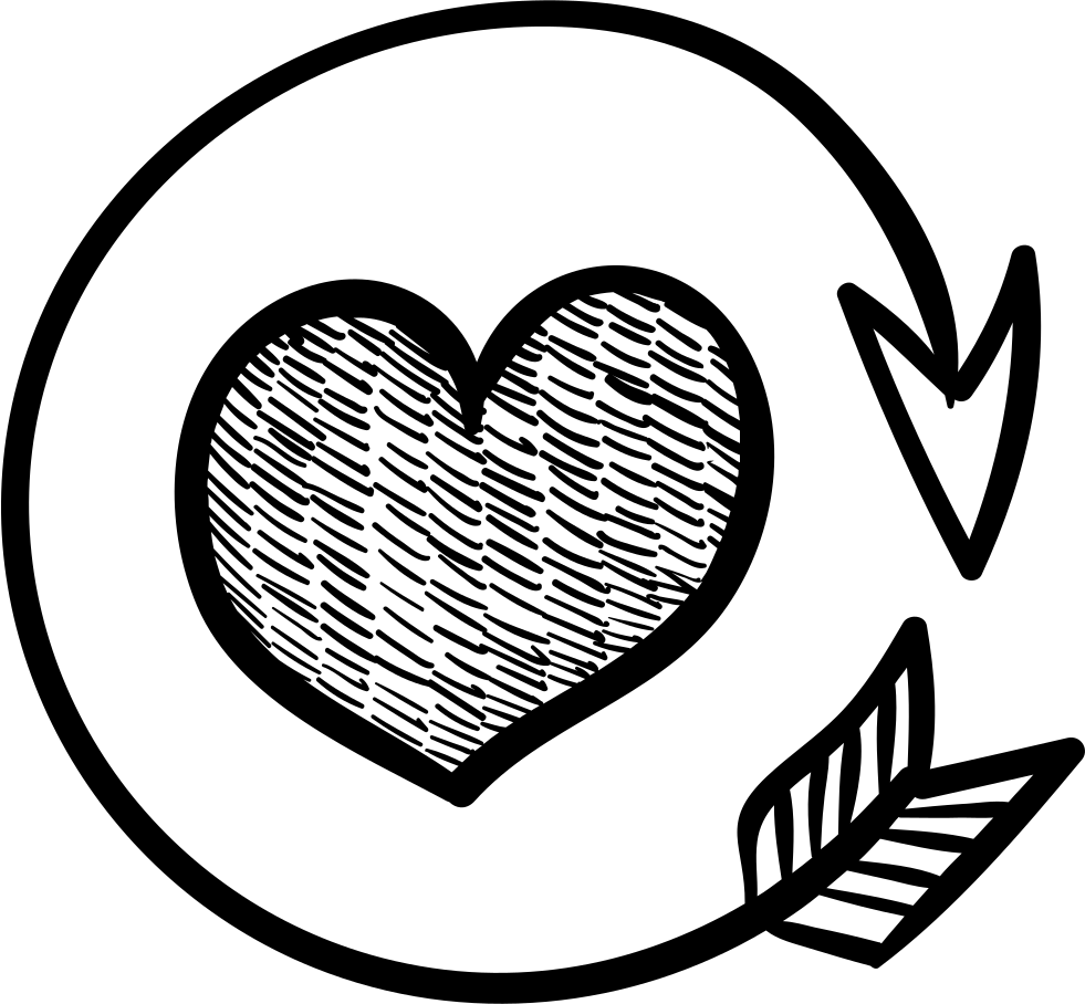 Download Download Heart With Round Arrow Svg Png Icon Free Download Romance Png Image With No Background Pngkey Com