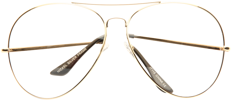 Kiln Oversized Lightly Tinted - Aviator Sunglasses (800x800), Png Download