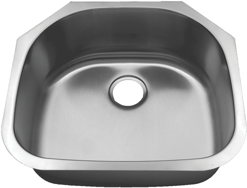 Yale Custom Sink Series Ys2321-9 - Yale Custom Sink Series Yale Single Bowl Sink In Stainless (500x399), Png Download