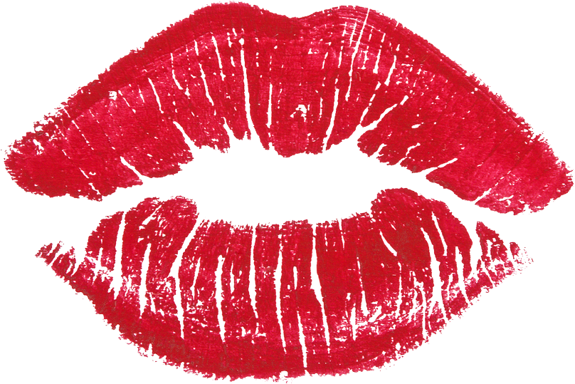 Download Red Kiss Lips Png Png Image With No Background