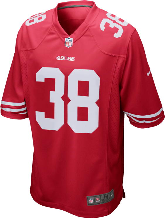 Jarryd Hayne San Francisco 49ers Nike Game Jersey - 49ers Nike Game Jersey (740x740), Png Download