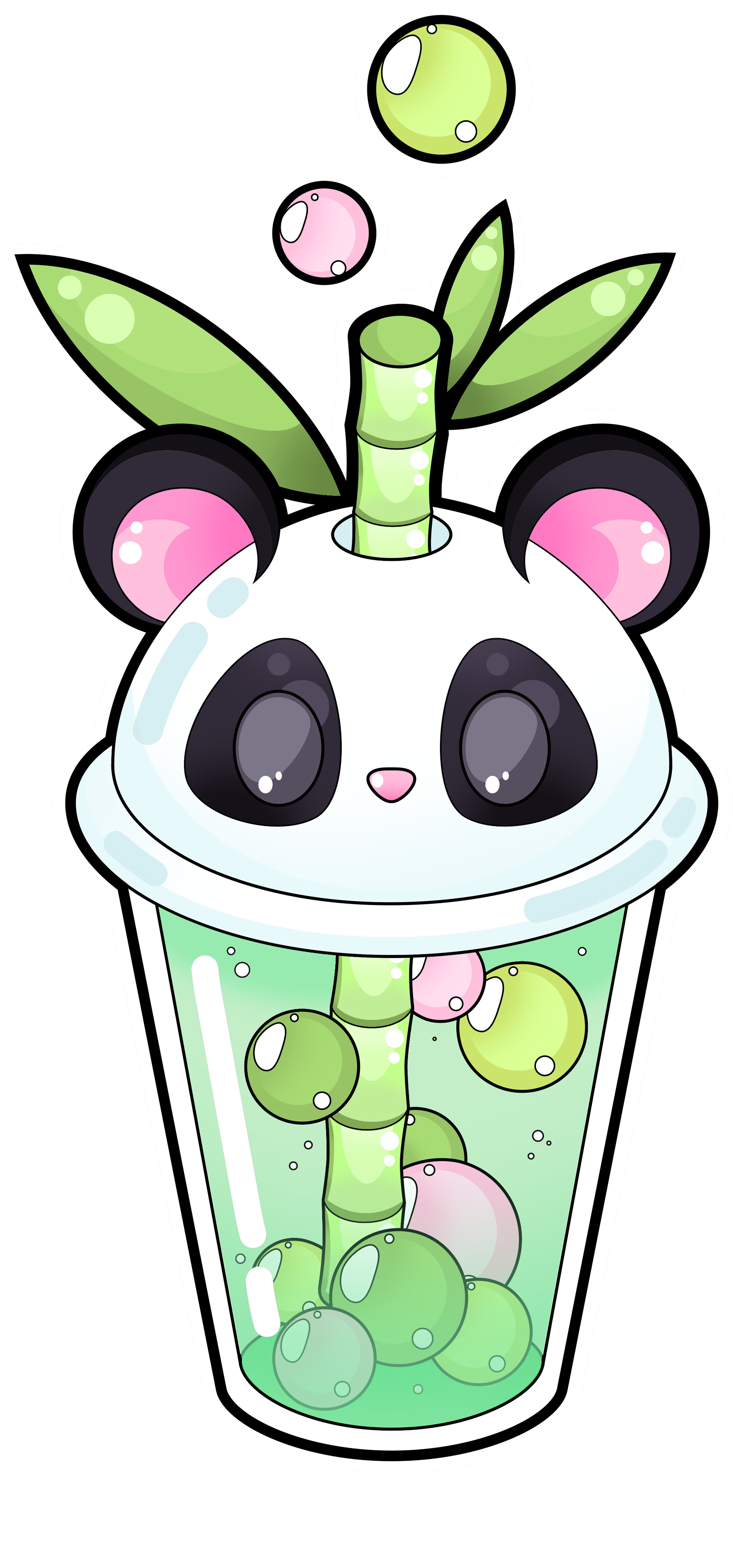 Download Boba Tea Cartoon Png - Cute Cat Bubble Tea PNG Image with No  Background 