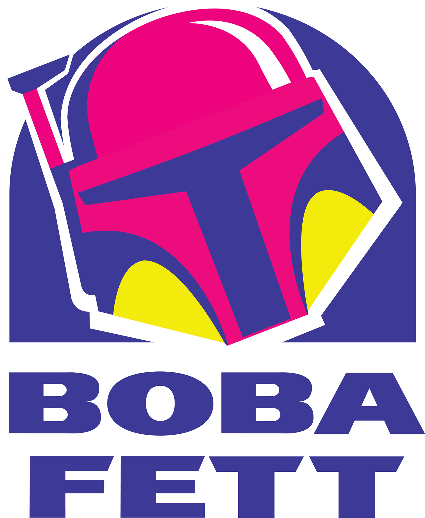Boba Fett Taco Bell (1400x1703), Png Download