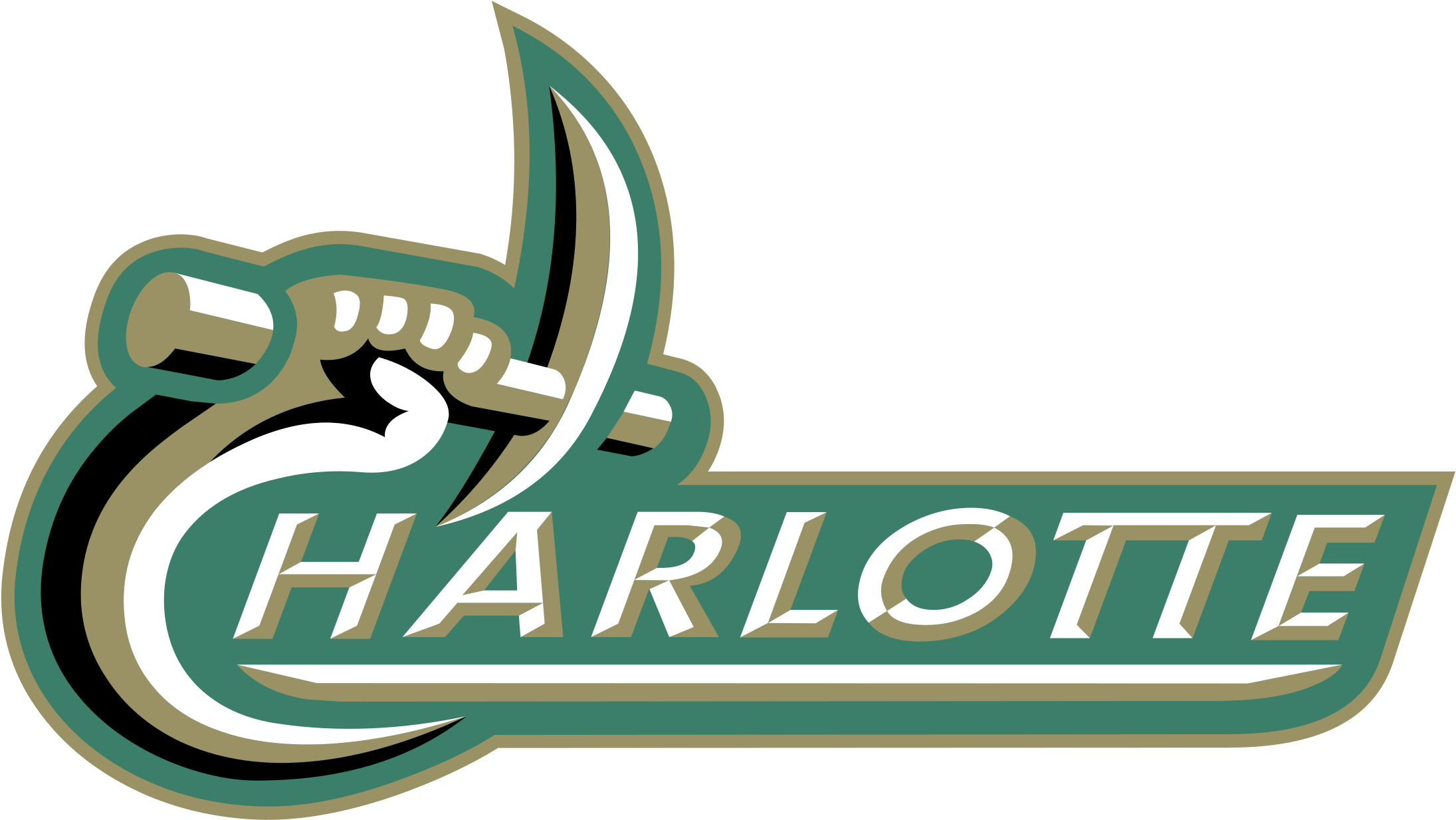 Charlotte 49ers Logo Png Transparent - Charlotte 49ers (2400x2400), Png Download