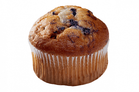 Blueberry Muffin Png (480x320), Png Download