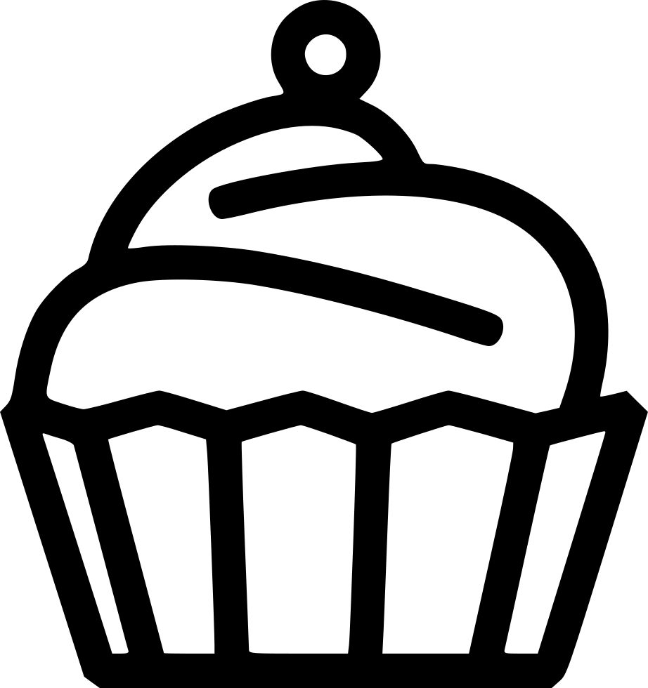 Png File Svg - Muffin Icon Png (922x980), Png Download