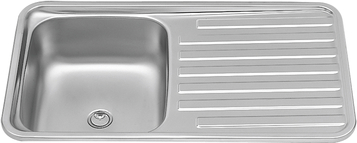 Smev Sink With Drainer (800x800), Png Download