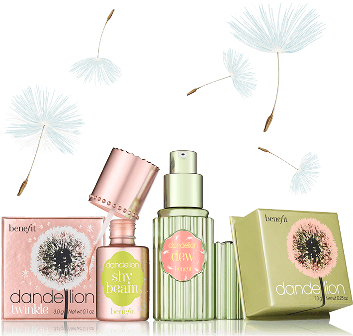 Dandelion Collection - Benefit - Face Dandelion Twinkle Powder Highlighter (728x700), Png Download