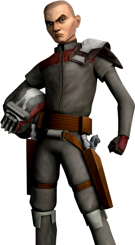 Young Boba Fett Tcw Swct - Star Wars The Clone Wars Boba Fett (566x957), Png Download