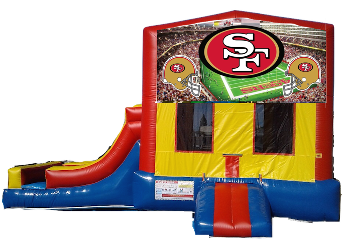 2 - San Francisco 49ers Aged Distressed Corrugated Metal (700x525), Png Download