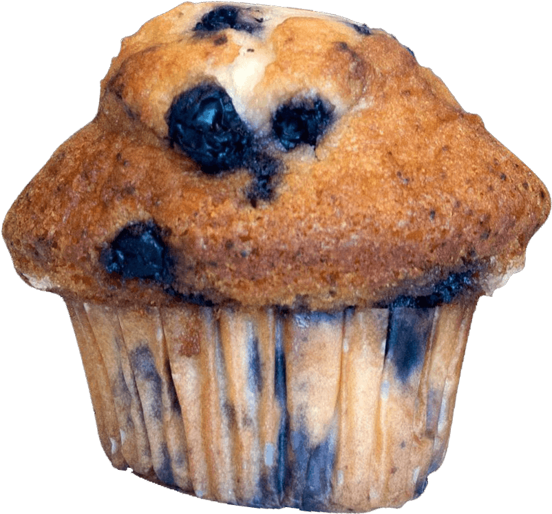 Blueberry Muffin Clipart Transparent - Free Watercolor Blueberry Muffin (855x866), Png Download