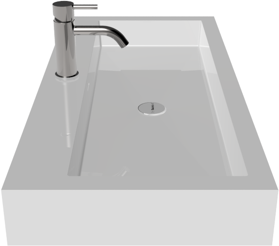 Wall Mounted Sink Wt 06 Xl - Bathroom Sink (1280x959), Png Download