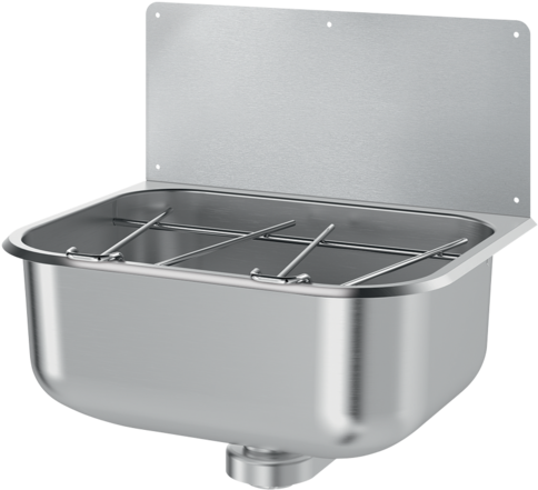 Wall-mounted Cleaners' Sink - Delabie Wall-mounted Cleaners Sink 182400 (600x600), Png Download