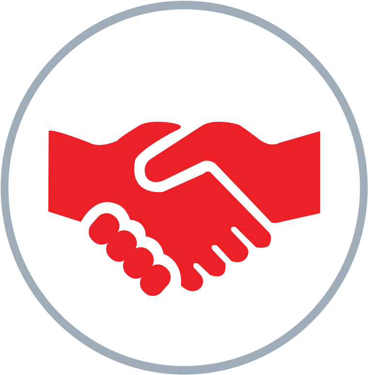 Shaking Hands In Circle - Apple Mfi Certified Iphone 6 Cord Charger Lightning (794x794), Png Download