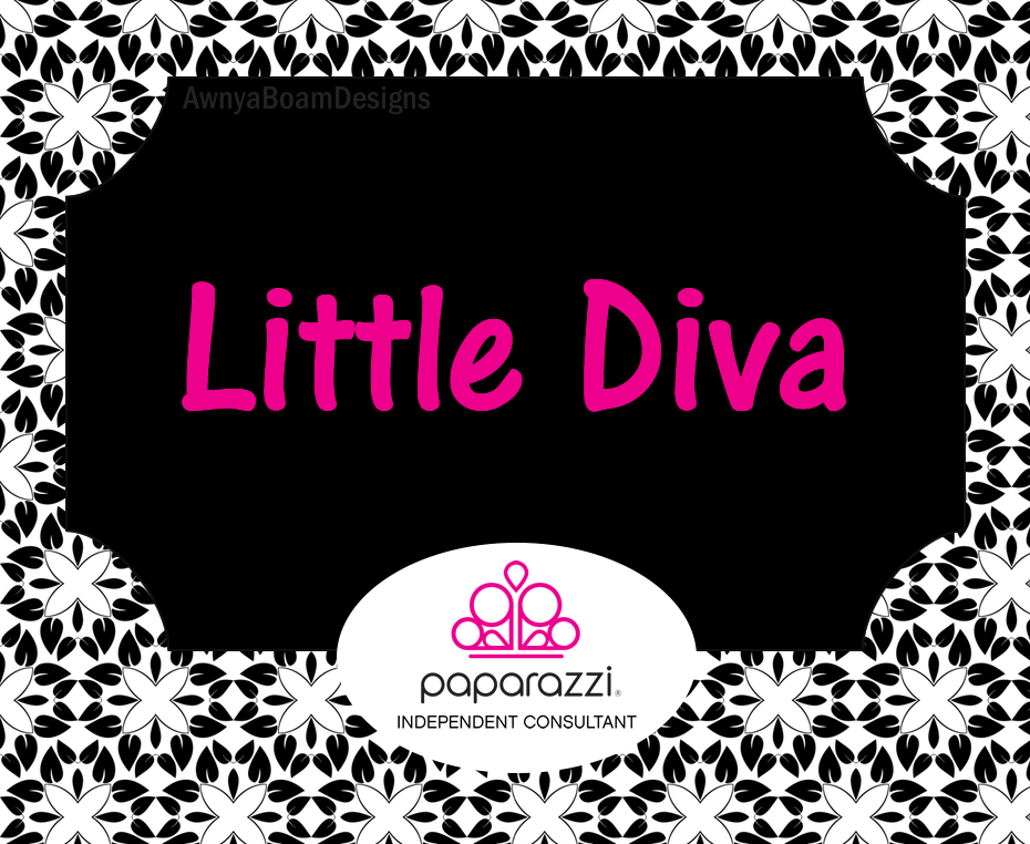 Little Diva Black And White Paparazzi Jewelry Album - Paparazzi Little Diva Jewelry (930x762), Png Download