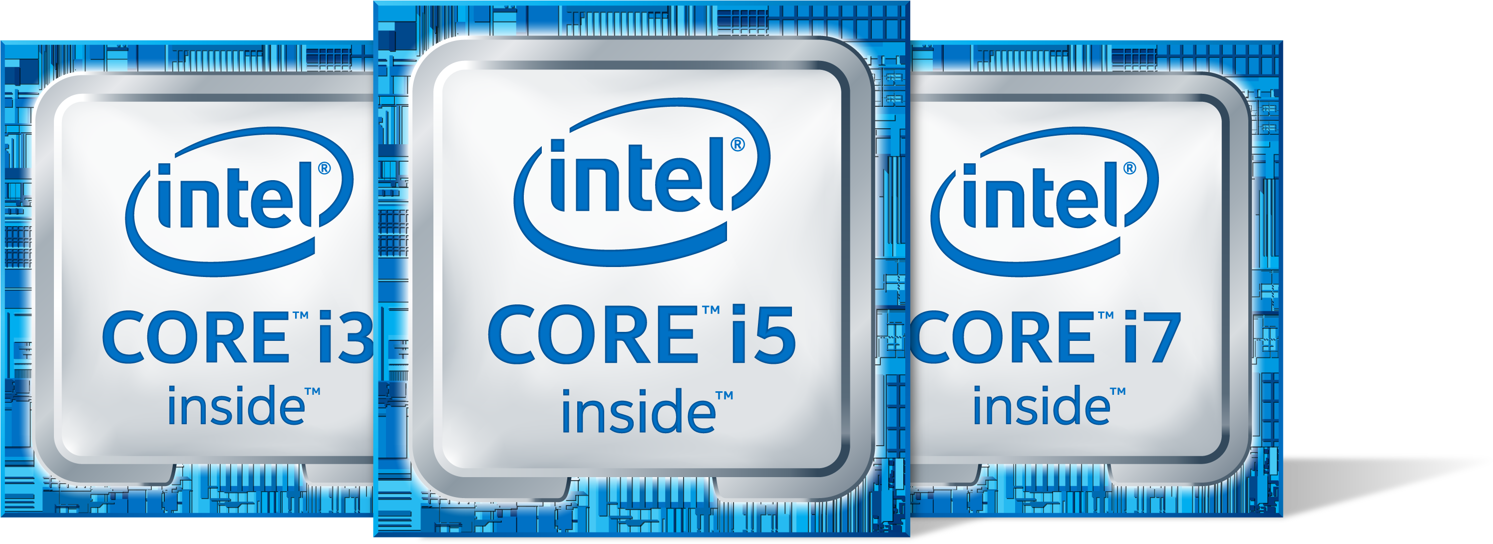 6th Generation Intel® Core™ Processor Badge - Latest Processor (3158x1776), Png Download
