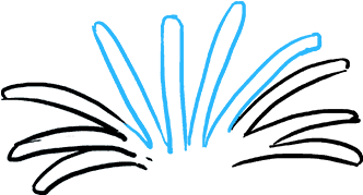 How To Draw Dandelion - Drawing (680x678), Png Download