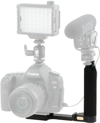 Camera Flash Paparazzi Png - Custom Brackets Cb Folding-sb Camera Bracket (454x550), Png Download