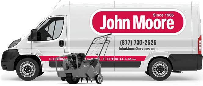 Land Maintenance Van - John Moore Services (665x284), Png Download