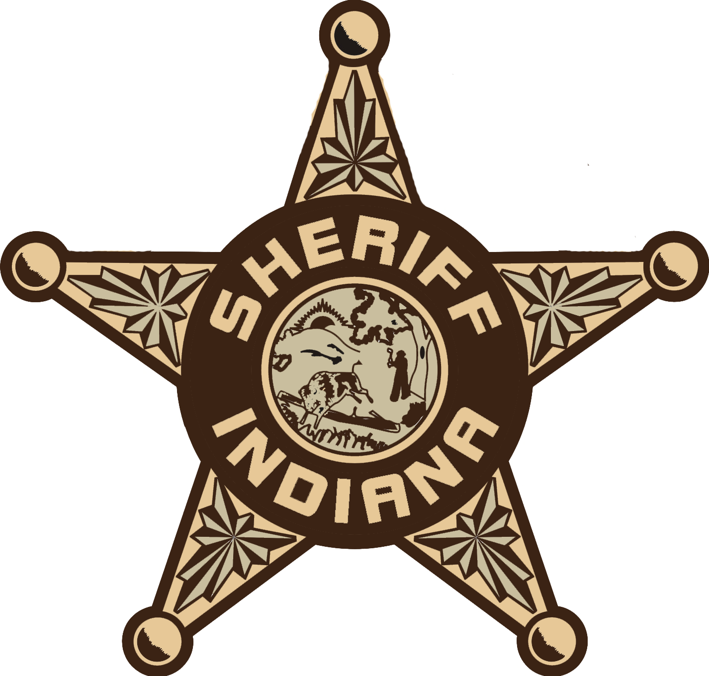 Madison County Sheriff - Madison County Indiana Sheriff (1426x1360), Png Download