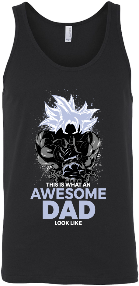 Dragon Ball Super Goku Cool Dad Master Ultra Instinct - Ultra Instinct Goku Snapback (1024x1024), Png Download