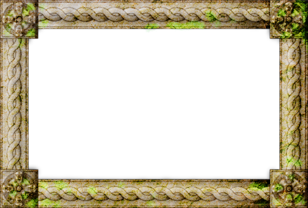Celtic By Grimvak On - Transparent Stone Border Png (1024x692), Png Download