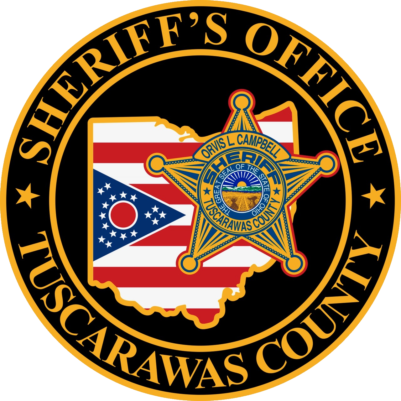 Tuscarawas County Sheriff - Cuyahoga County Sheriff Logo (1280x1280), Png Download
