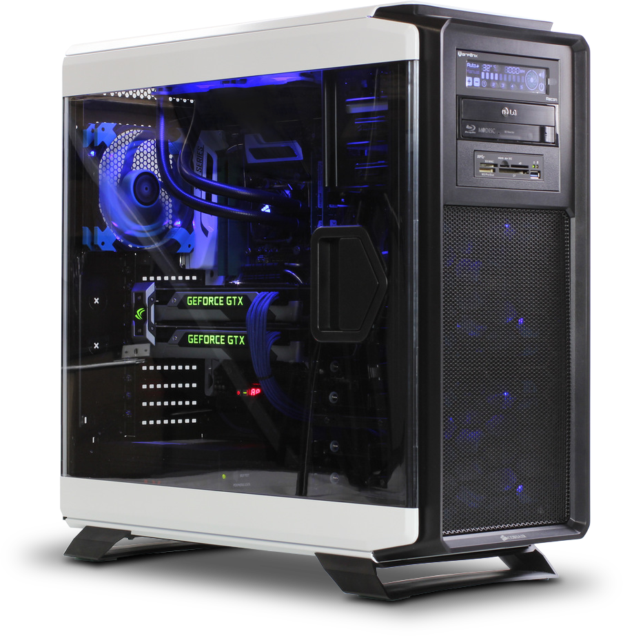 Avadirect Custom X99 Intel Core I7 Gaming - Que Es Cpu En Informatica (904x922), Png Download