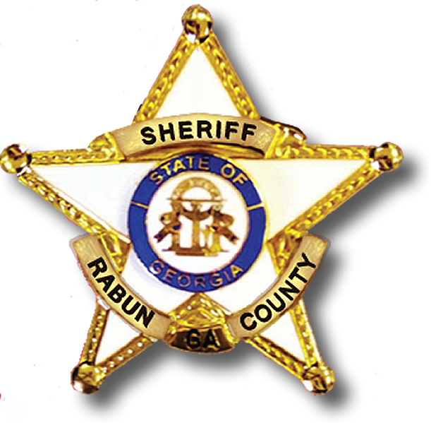 Rabun County Sheriff's Badge Star - Rabun County Ga Sheriff (611x599), Png Download