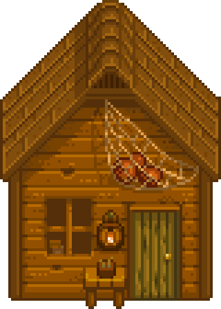 Stardew Valley Elliott House (320x448), Png Download