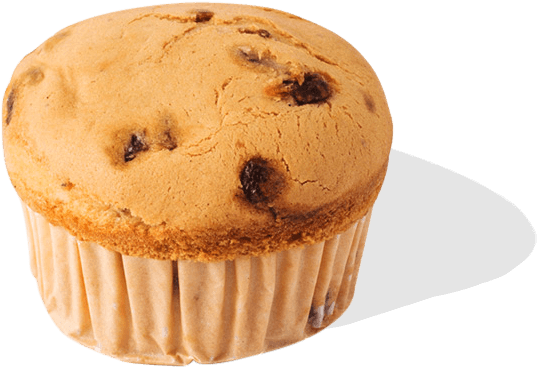 Better Bite Blueberry Muffin - Cupcake (900x600), Png Download