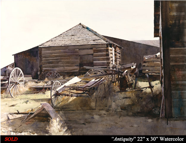 Dean Mitchell Studio - Dean Mitchell Watercolor (625x675), Png Download