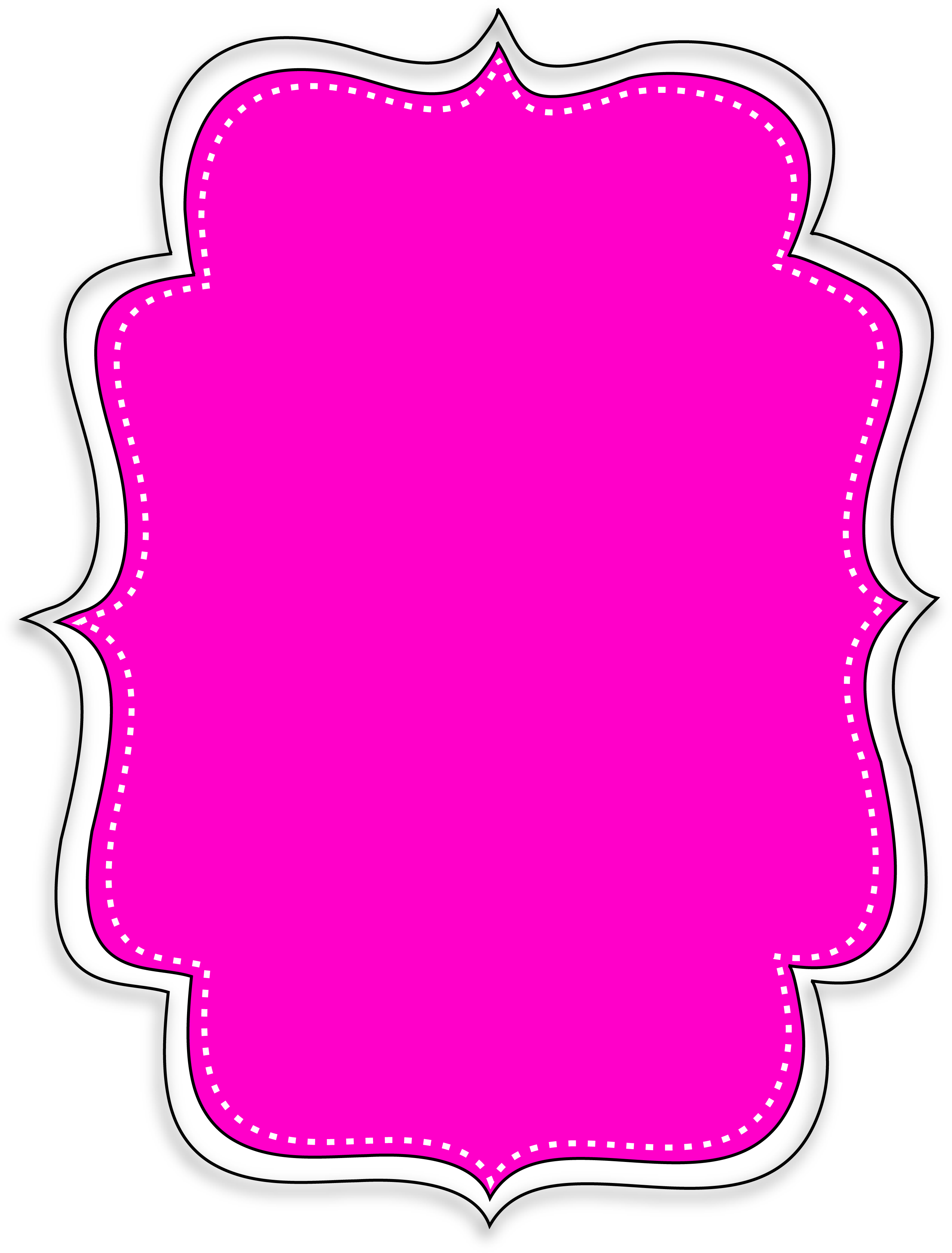 Pin By Wafaa Sherif On اشكال جميلة - Clip Art (2713x3550), Png Download