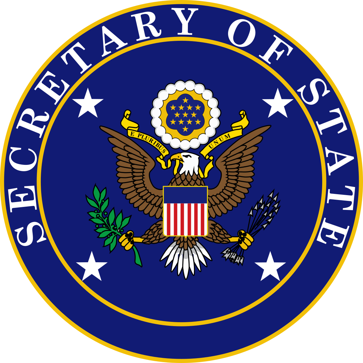 Seal Of The United States Secretary Of State - Tennessee Alcoholic Beverage Commission (800x800), Png Download
