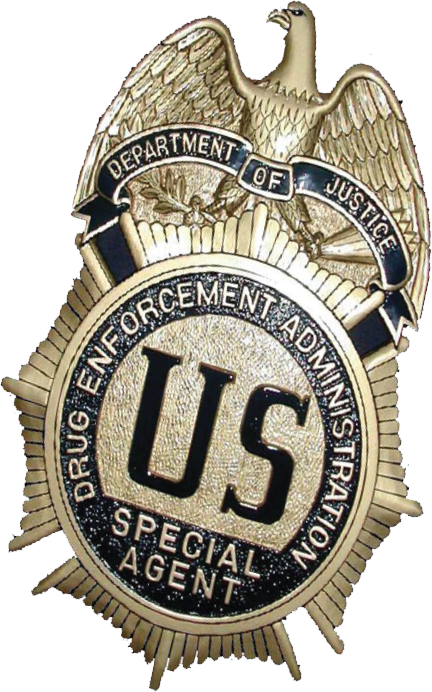 Agent Tony Petrucci United States Drug Enforcement - Dea Badge Oval Ornament (432x692), Png Download
