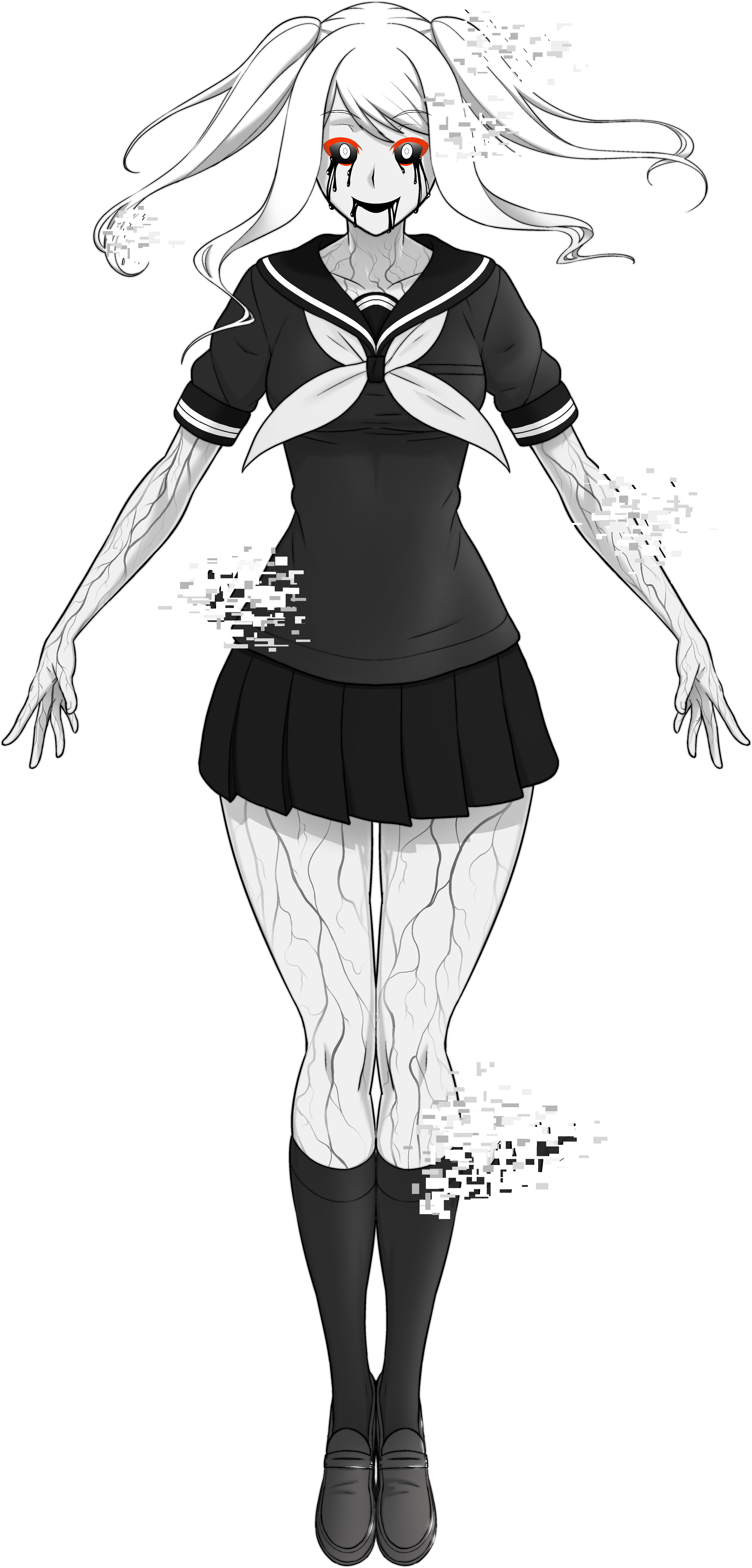 Fun Girl - Fun Girl Yandere Simulator Anime (1460x3046), Png Download