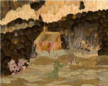 Mountain Cabin - Art (500x500), Png Download