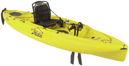 2018 Hobie Mirage Outback Pedal Kayak - 2019 Hobie Outback Colors (500x259), Png Download