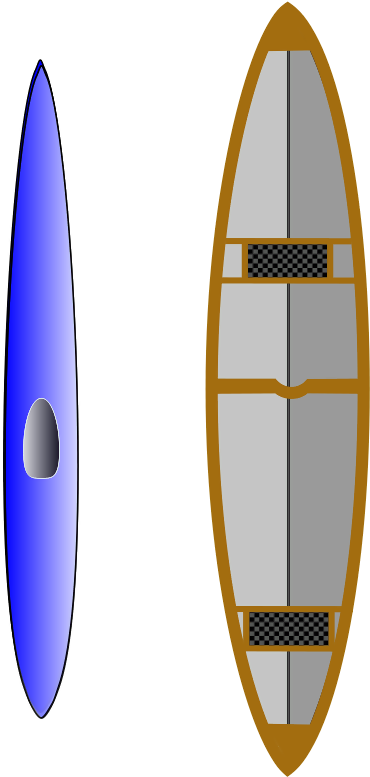 Kayak And Rowing (566x800), Png Download