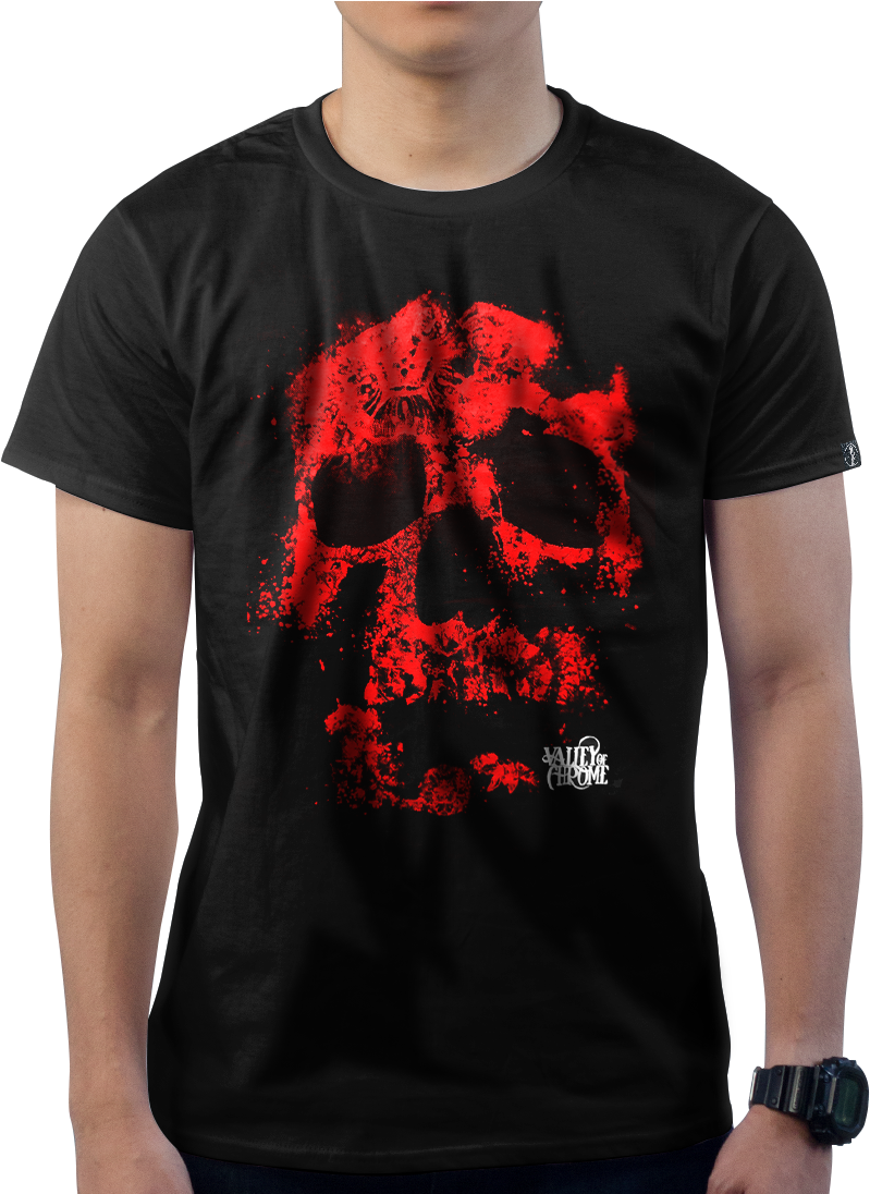 Valley Of Chrome Red Skull - Kung 'di Rin Lang Ikaw (936x1095), Png Download