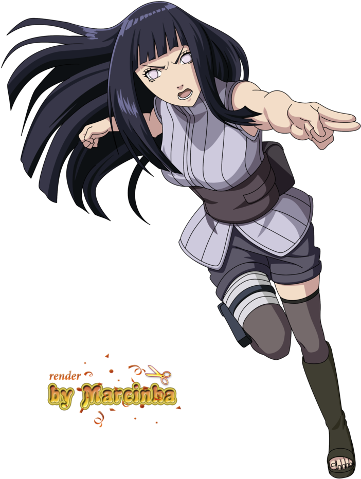 Hinata By Marcinha20 - Hinata Marcinha 20 Deviantart (755x1057), Png Download