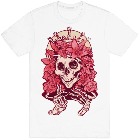 Mother's Lovely Skull T-shirt - Alice In Wonderland Tshirts (484x484), Png Download