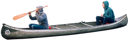 Svg Library Two People On A Canoe Png Stickpng - James 4 9 Kjv (450x450), Png Download