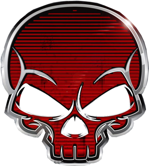 Metal Skull - Skull Png (1000x562), Png Download