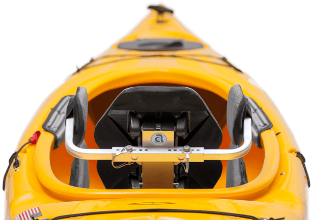 Adaptive Kayak Seat From Back - Handicap Kayak Seats (614x450), Png Download