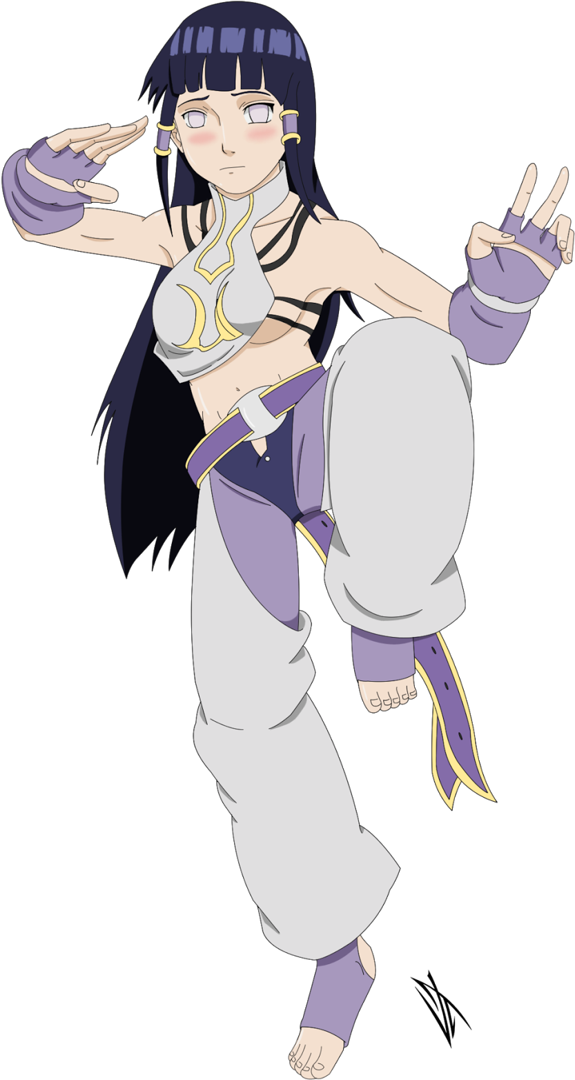 Hinata Hyuuga Benandgwen - Hinata Hyuga (873x1600), Png Download