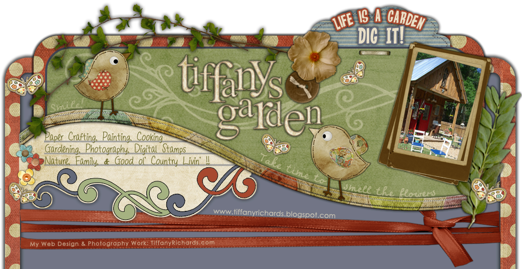 Tiffany's Garden Paper Crafts, Digital Stamps, Hand - Paper (1042x537), Png Download