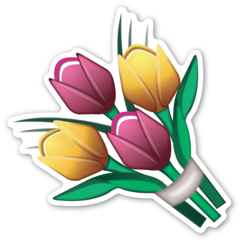 Com Emojis, Emoji Stickers, Emoji Symbols, Price Drop, - Emoji Ramo De Flores (477x480), Png Download
