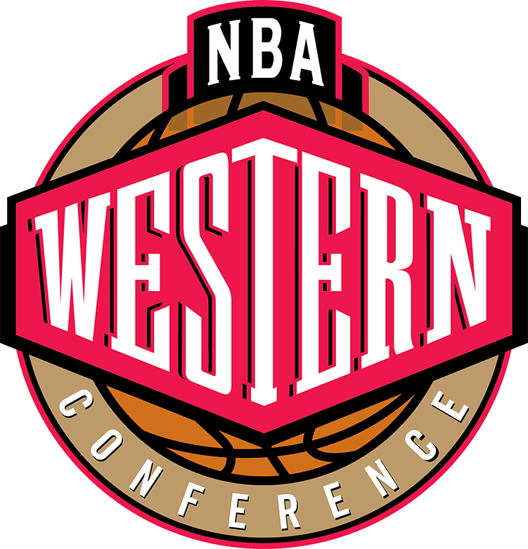 Western Conference Playoff Updatepresented By - Nba Western Conference Logo Png (751x781), Png Download