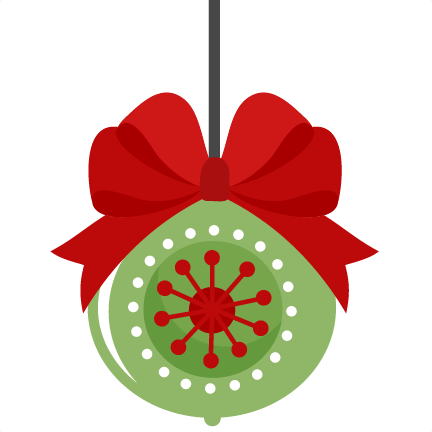 Christmas Ornaments Clipart Cute - Clip Art (432x432), Png Download